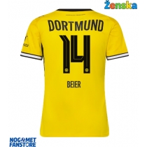Borussia Dortmund Maximilian Beier #14 Domaci Dres za Ženska 2026-27 Kratak Rukav